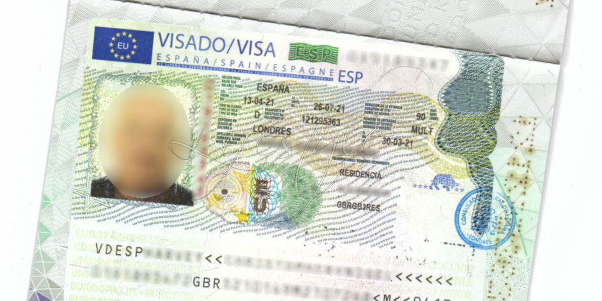 uk travel document need visa for spain