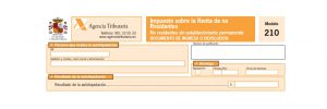 Non-Residents Tax Return