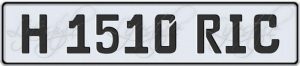 Historic Licence Plate Spain