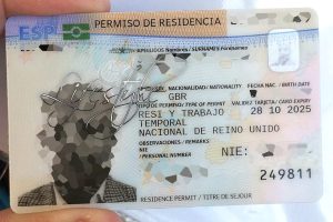 TIE tarjeta de identidad de extranjero
