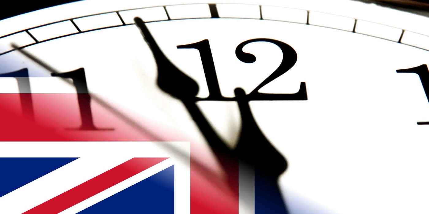 Brexit Clock Ticking Countdown